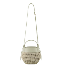 Polene Numéro Huit Calfskin Mini Basket Tote