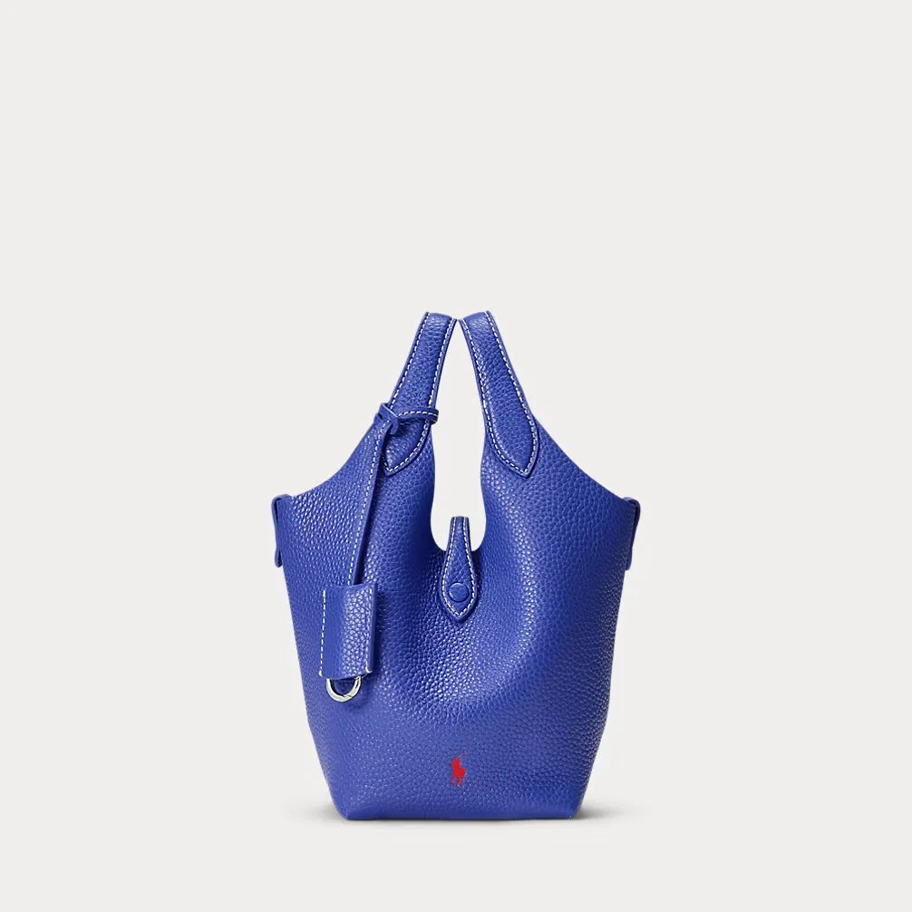 PRL Raffia Mini Basket Bag