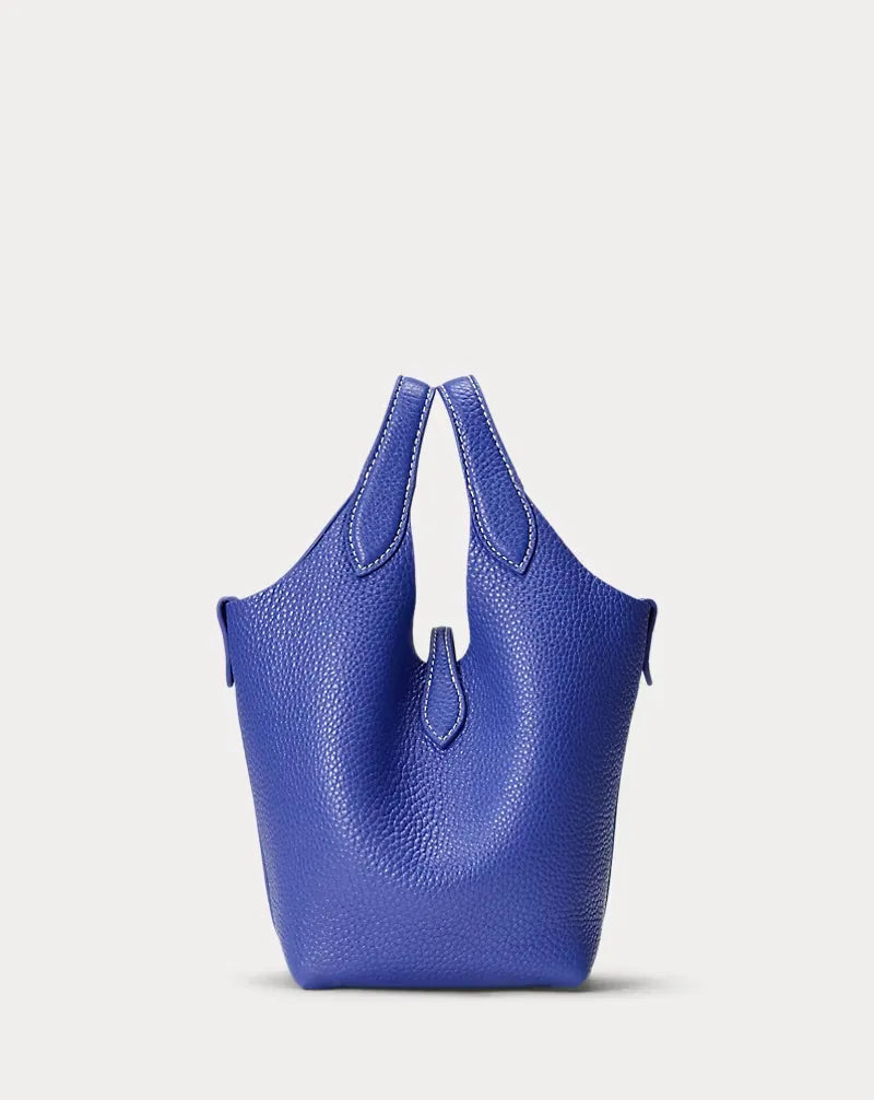 PRL Raffia Mini Basket Bag