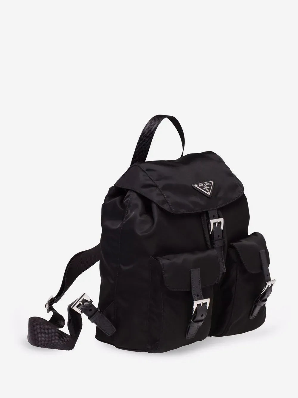 PR Luxe Saffiano Dual Pocket Backpack