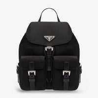 PR Luxe Saffiano Dual Pocket Backpack