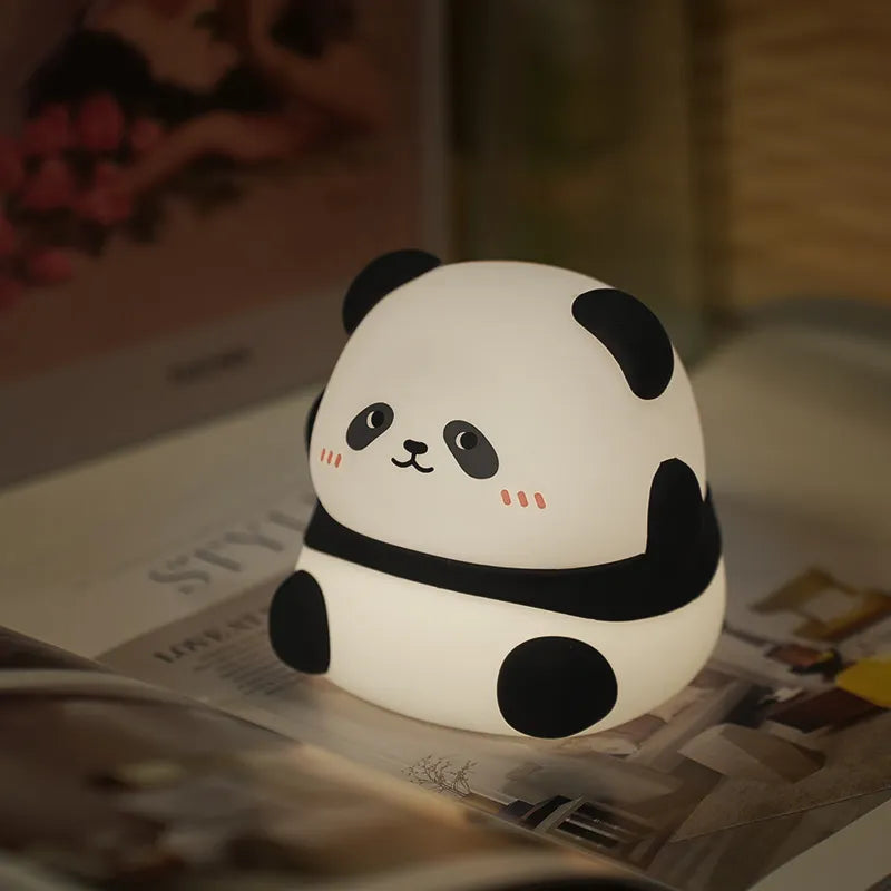 Bao Panda Squishy Silicone Ambient Night Lamp