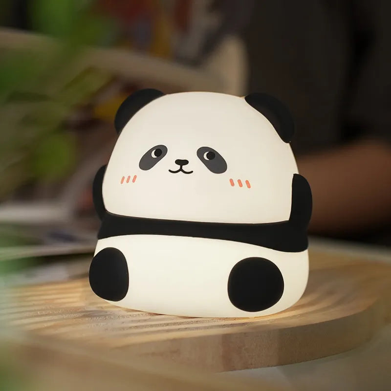 Bao Panda Squishy Silicone Ambient Night Lamp