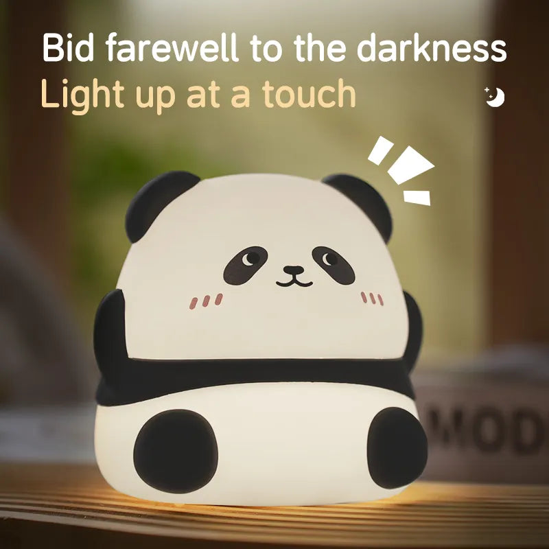 Bao Panda Squishy Silicone Ambient Night Lamp
