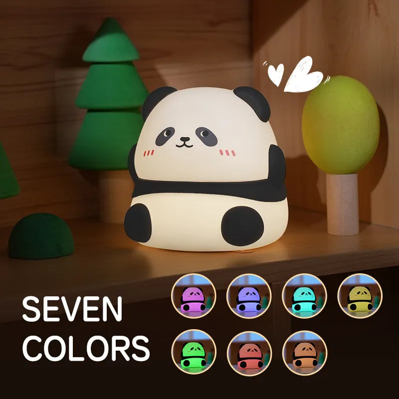 Bao Panda Squishy Silicone Ambient Night Lamp