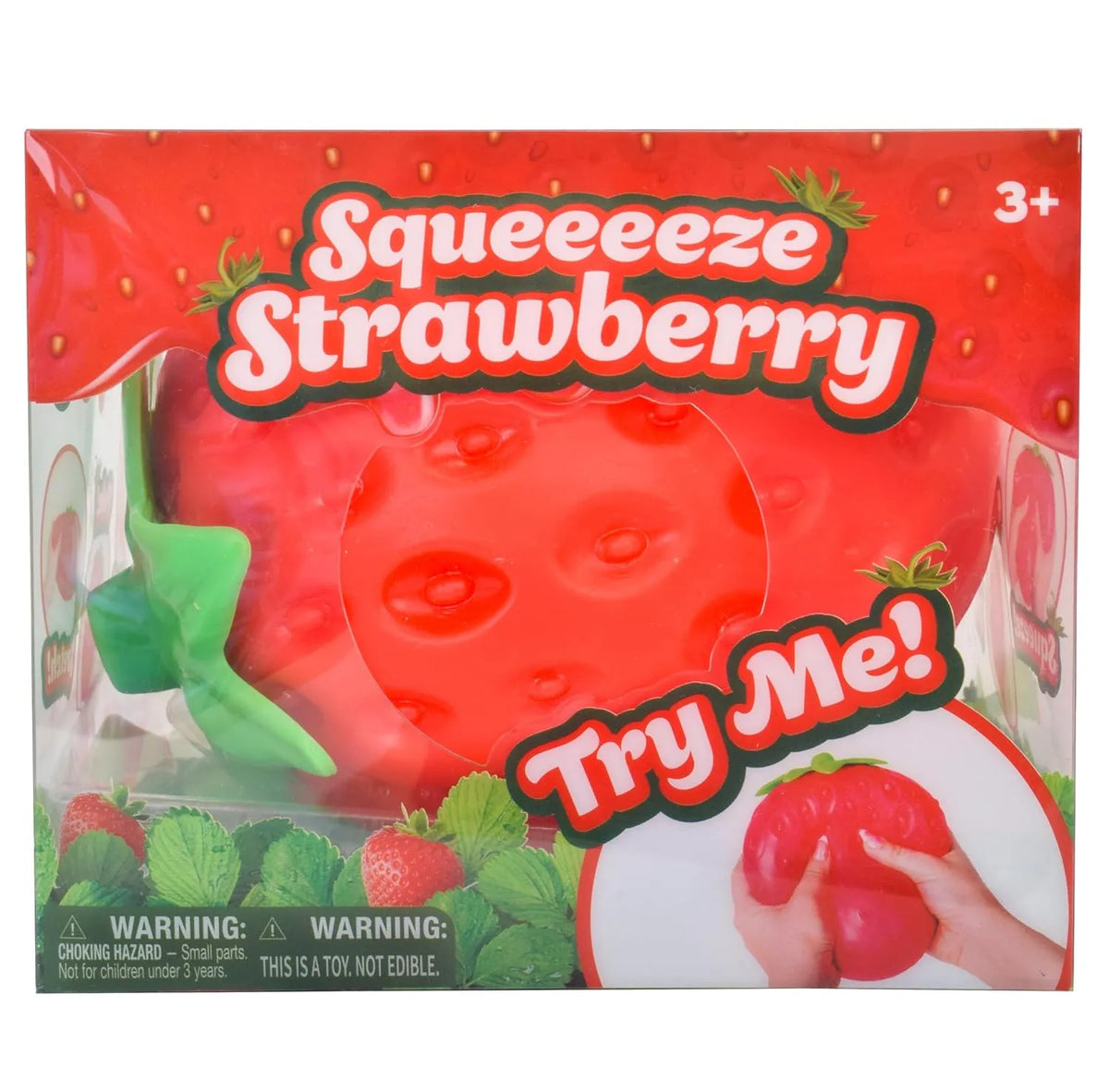Squeeeeze Strawberry Jumbo Squishy