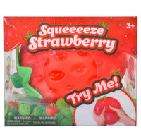 Squeeeeze Strawberry Jumbo Squishy