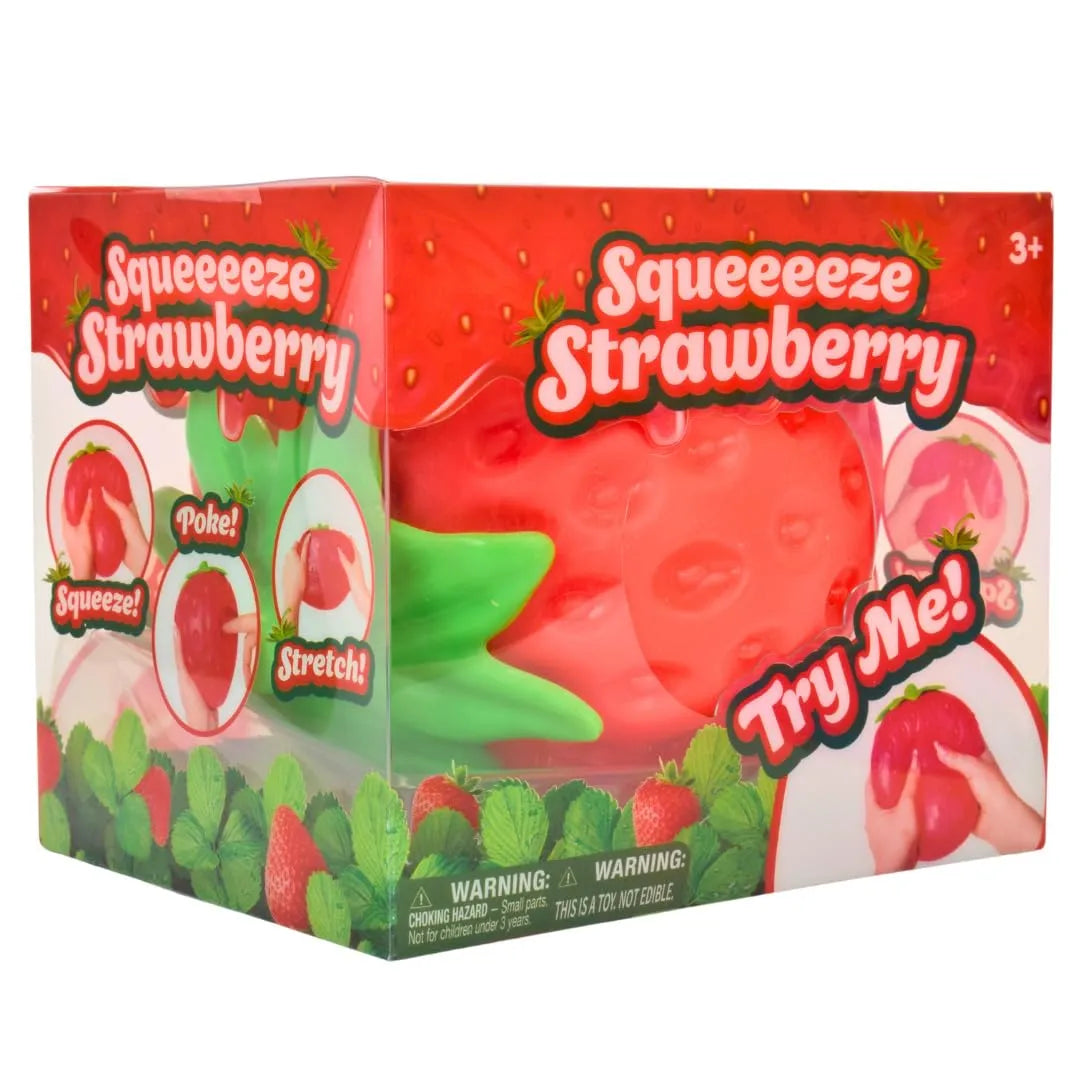 Squeeeeze Strawberry Jumbo Squishy