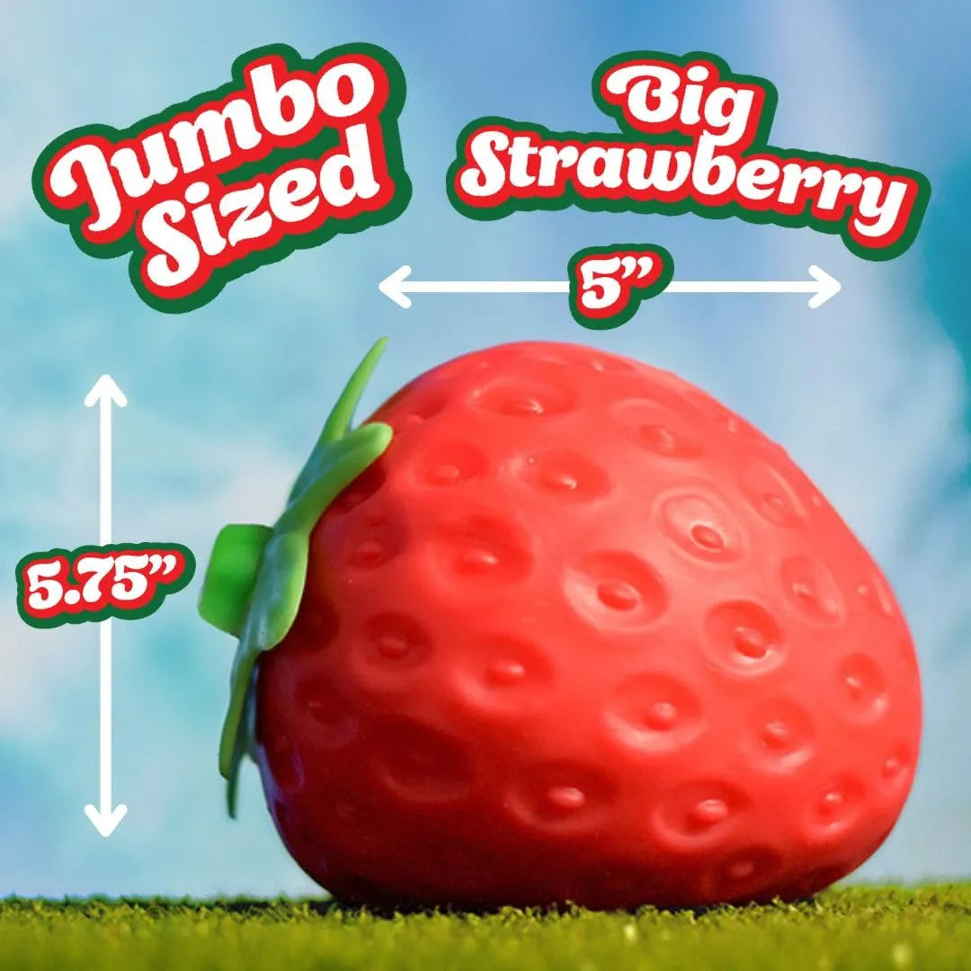 Squeeeeze Strawberry Jumbo Squishy