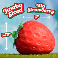 Squeeeeze Strawberry Jumbo Squishy