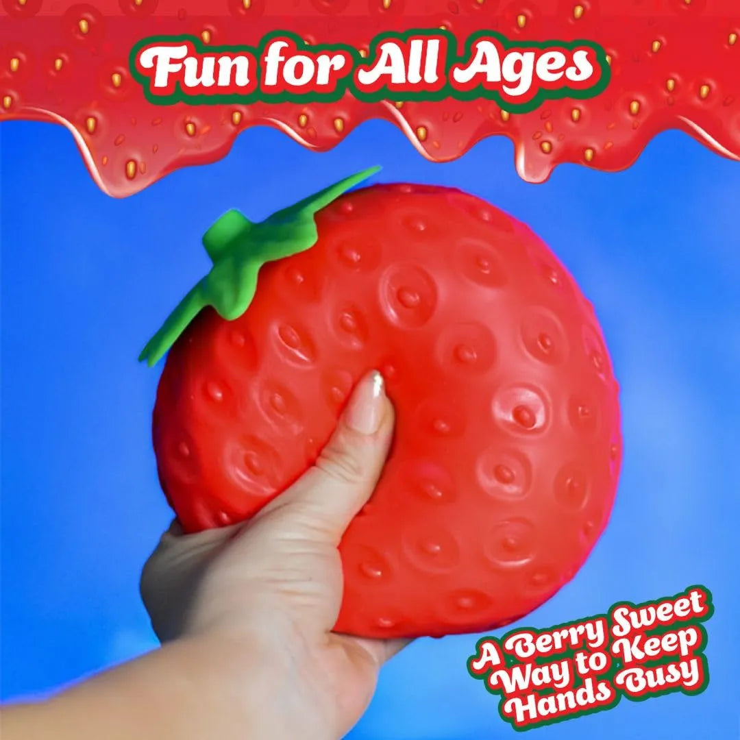 Squeeeeze Strawberry Jumbo Squishy