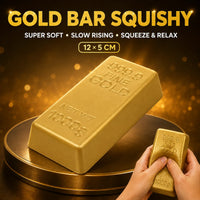 Fine Gold Bar Sensory Squishy Toy (Set of 4)
