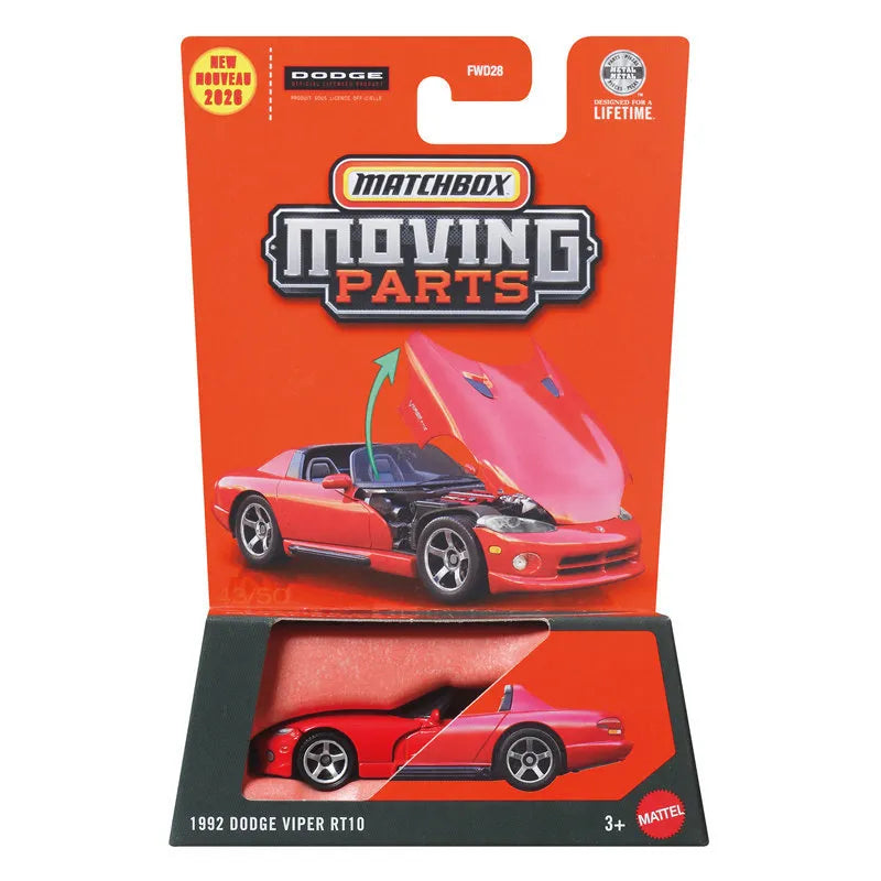 Matchbox Moving Parts Diecast Collection (Set of 6)
