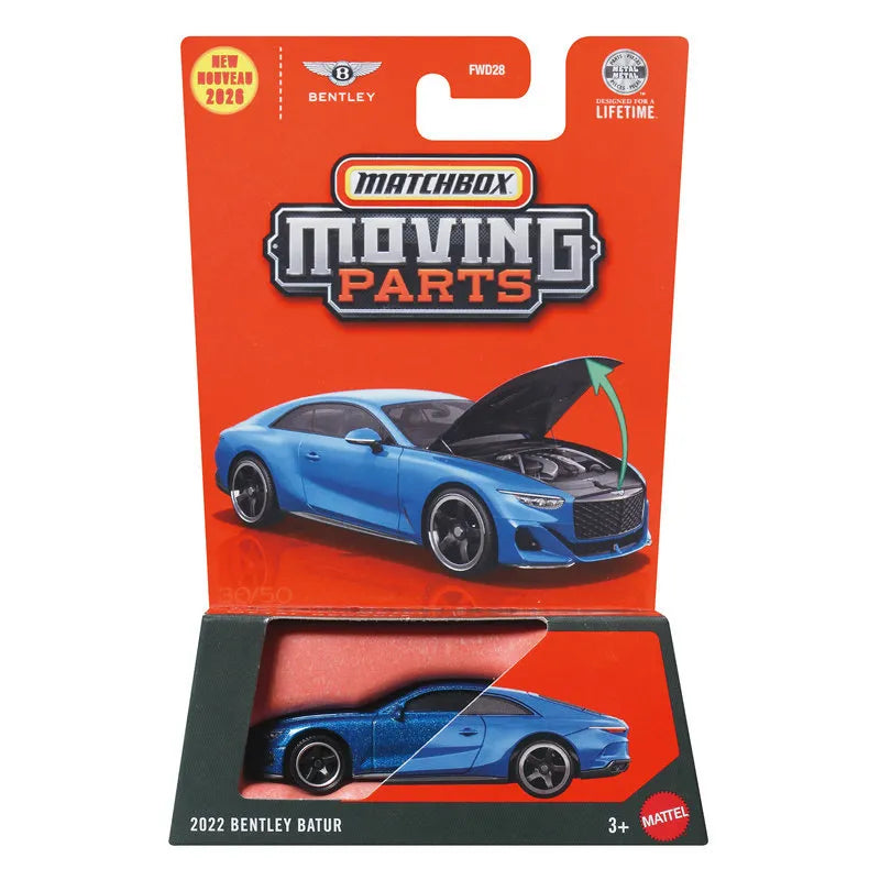 Matchbox Moving Parts Diecast Collection (Set of 6)
