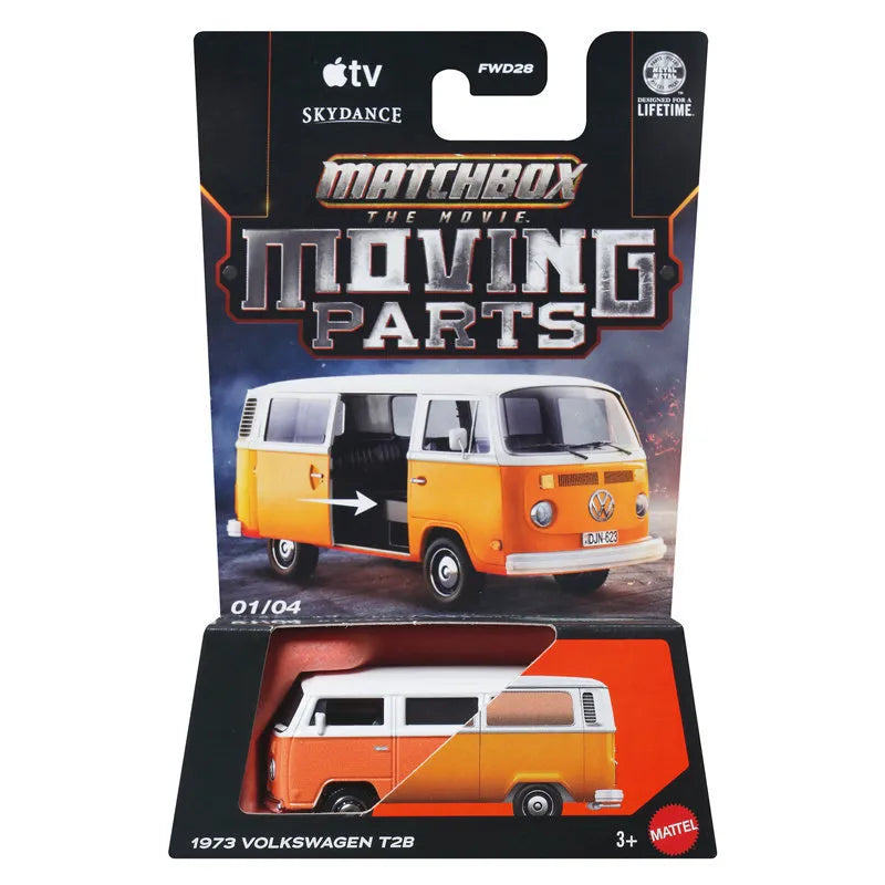 Matchbox Moving Parts Diecast Collection (Set of 6)