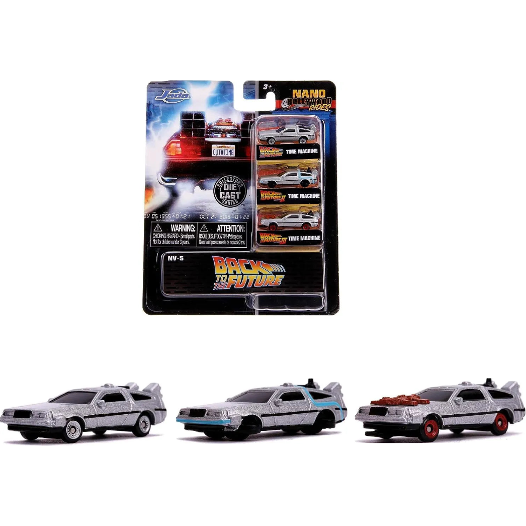 Jada Toys Back to the Future Nano Hollywood Rides