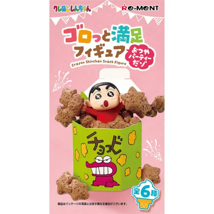 Re-Ment Crayon Shinchan Snack Party Blind Box