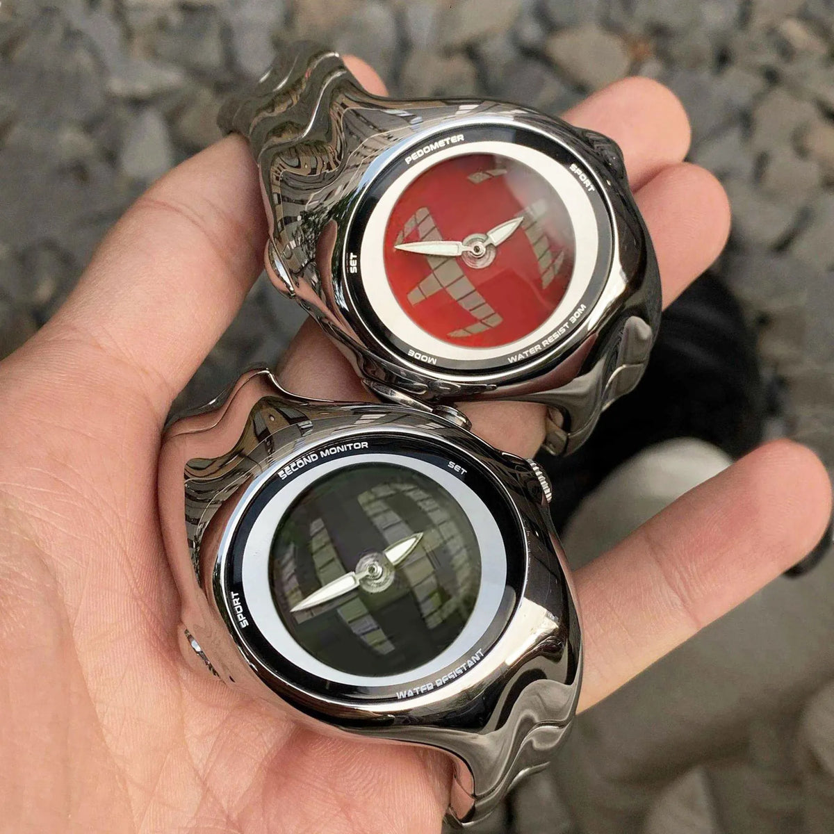 Bio-Morph Asymmetric Cybernetic Watch