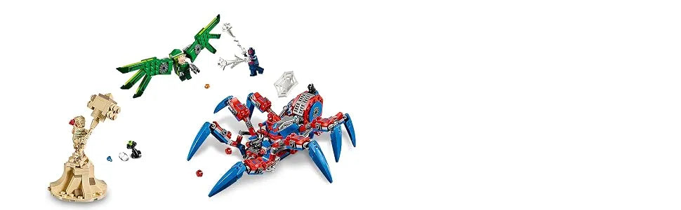 Spiderman's Spider Crawler 76114 Building Set (418 Pcs)