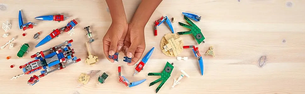 Spiderman's Spider Crawler 76114 Building Set (418 Pcs)