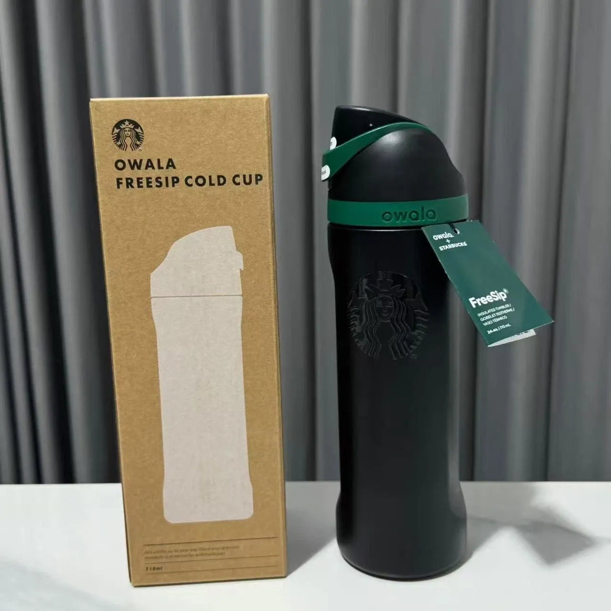 Owala x Starbucks FreeSip Insulated Bottle (24 oz)