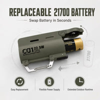 C01 Tactical Magazine 22.5W Replaceable Power Bank (5000 mAh)