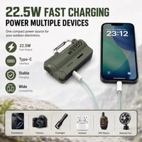 C01 Tactical Magazine 22.5W Replaceable Power Bank (5000 mAh)