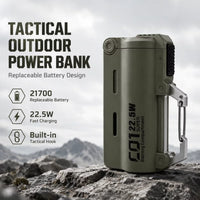 C01 Tactical Magazine 22.5W Replaceable Power Bank (5000 mAh)