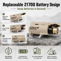 C01 Tactical Magazine 22.5W Replaceable Power Bank (5000 mAh)