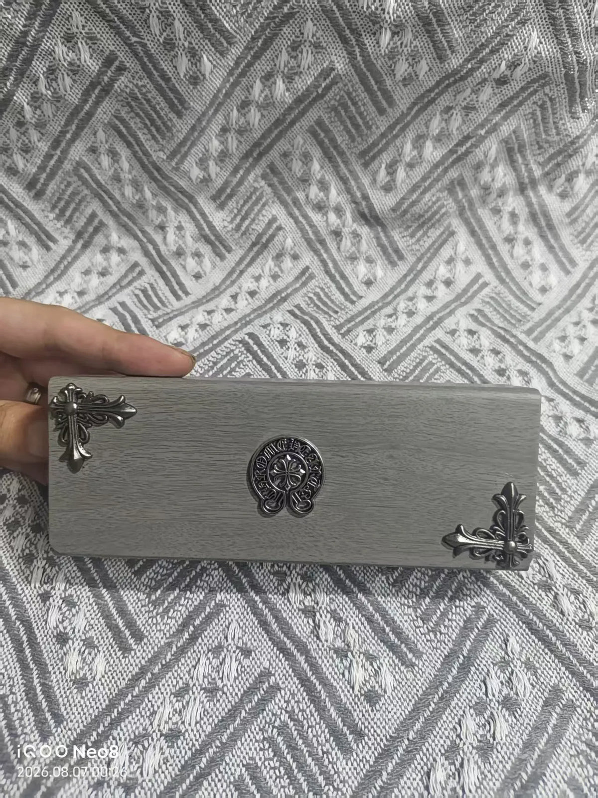 GotCH Gothic Cross Heirloom Hardwood Eyewear Case