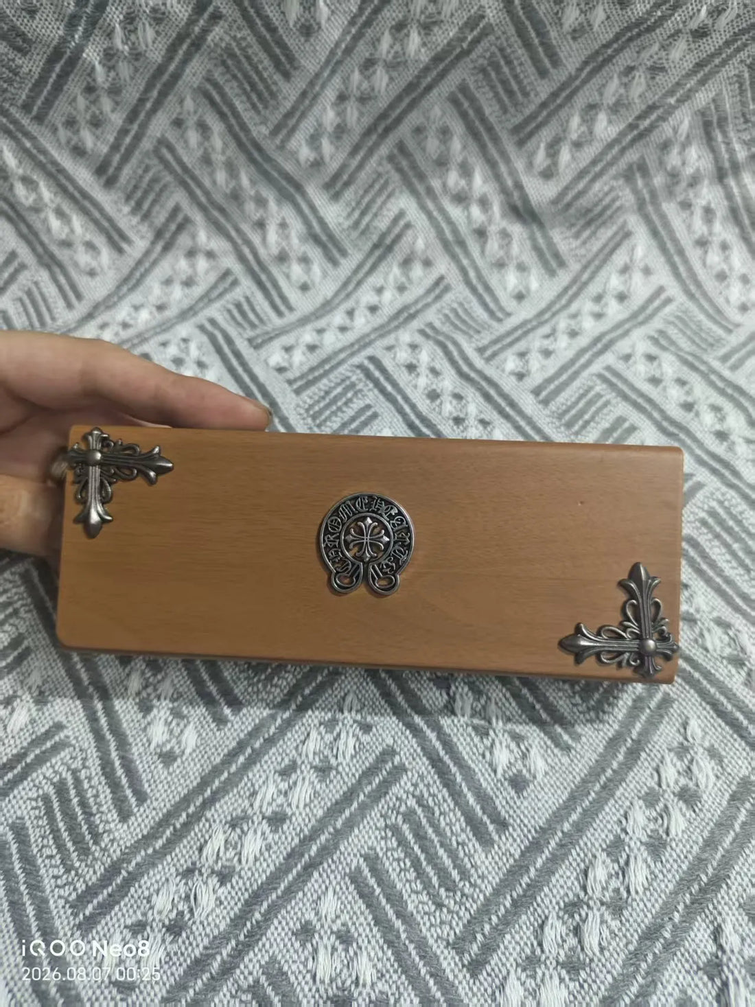GotCH Gothic Cross Heirloom Hardwood Eyewear Case
