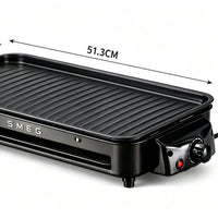 SMG Retro Smokeless Electric Tabletop Grill Plate