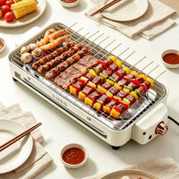 SMG Retro Smokeless Electric Tabletop Grill Plate