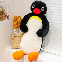 Pingu Nostalgic Arctic Velvet Hug Long Pillow