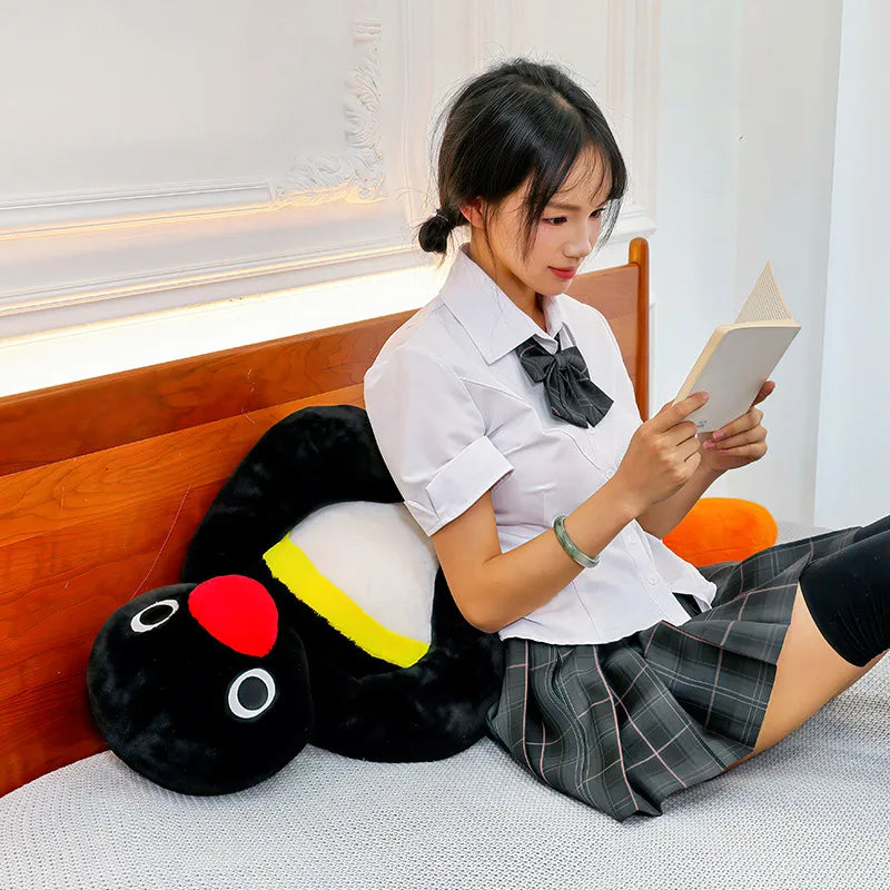 Pingu Nostalgic Arctic Velvet Hug Long Pillow