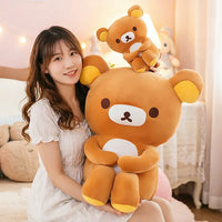 Rilakkuma Polite Sitting Velvet Comfort Plush