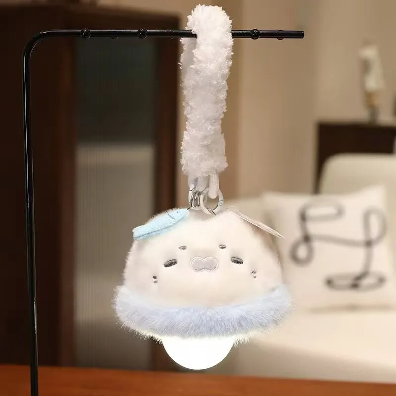 Kawaii GITD Plush LED Night Light Charm