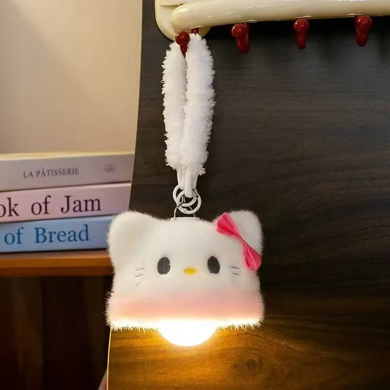 Kawaii GITD Plush LED Night Light Charm