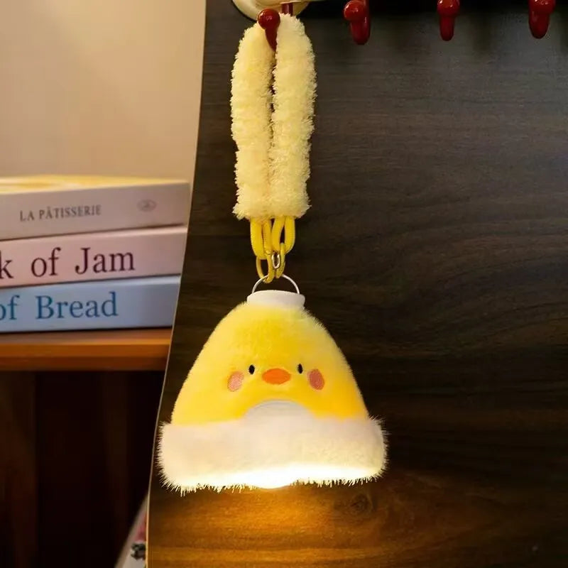 Kawaii GITD Plush LED Night Light Charm