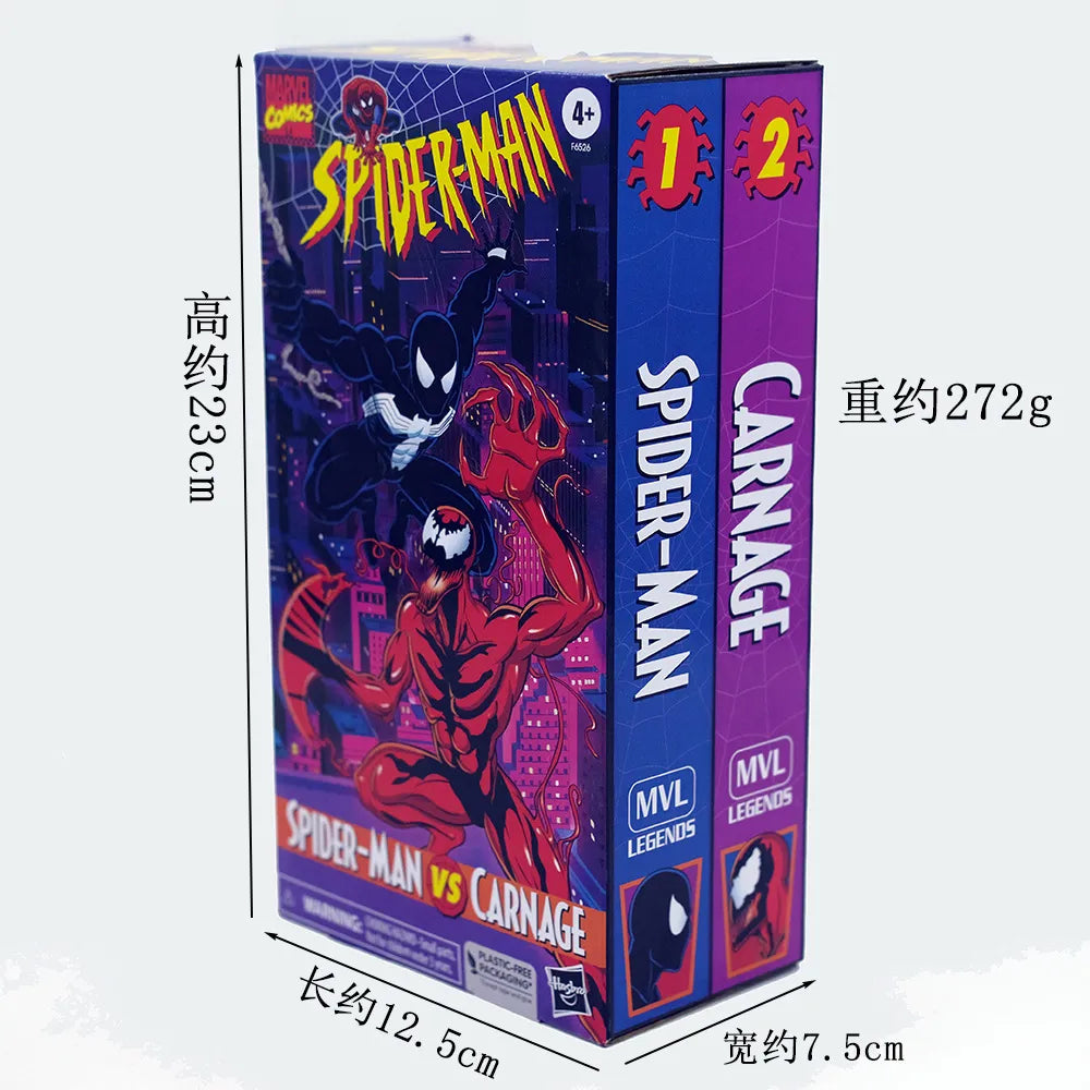 Marvel Comics Spiderman Symbiote vs Carnage Figure