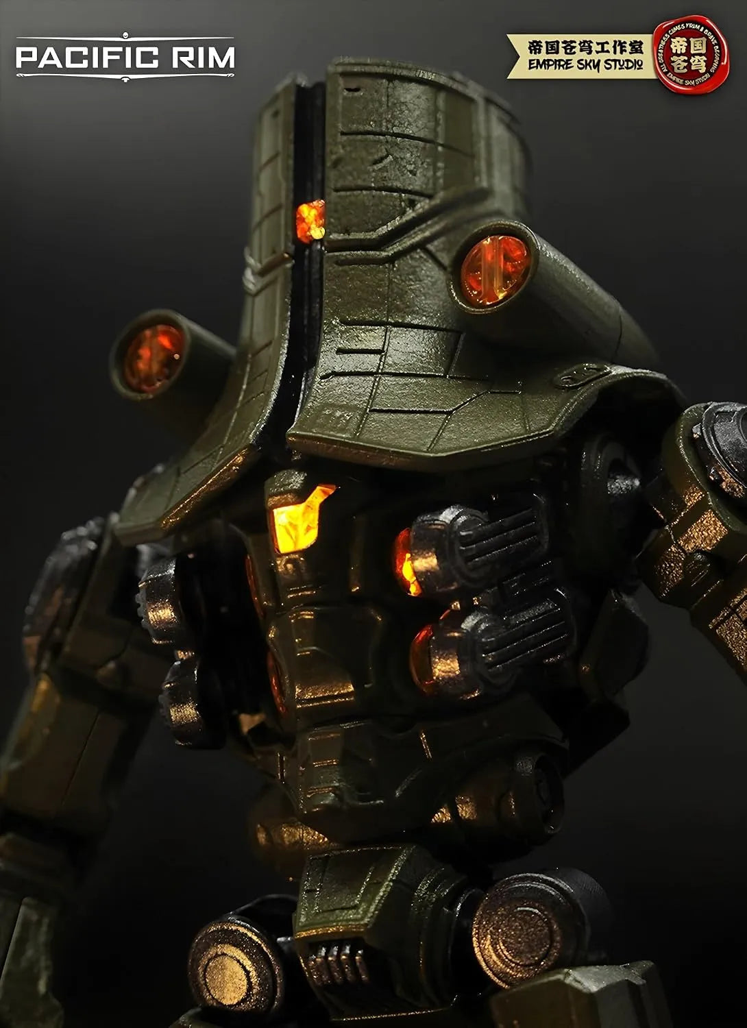 Pacific Rim Cherno Alpha LED Heavy Mecha Figure