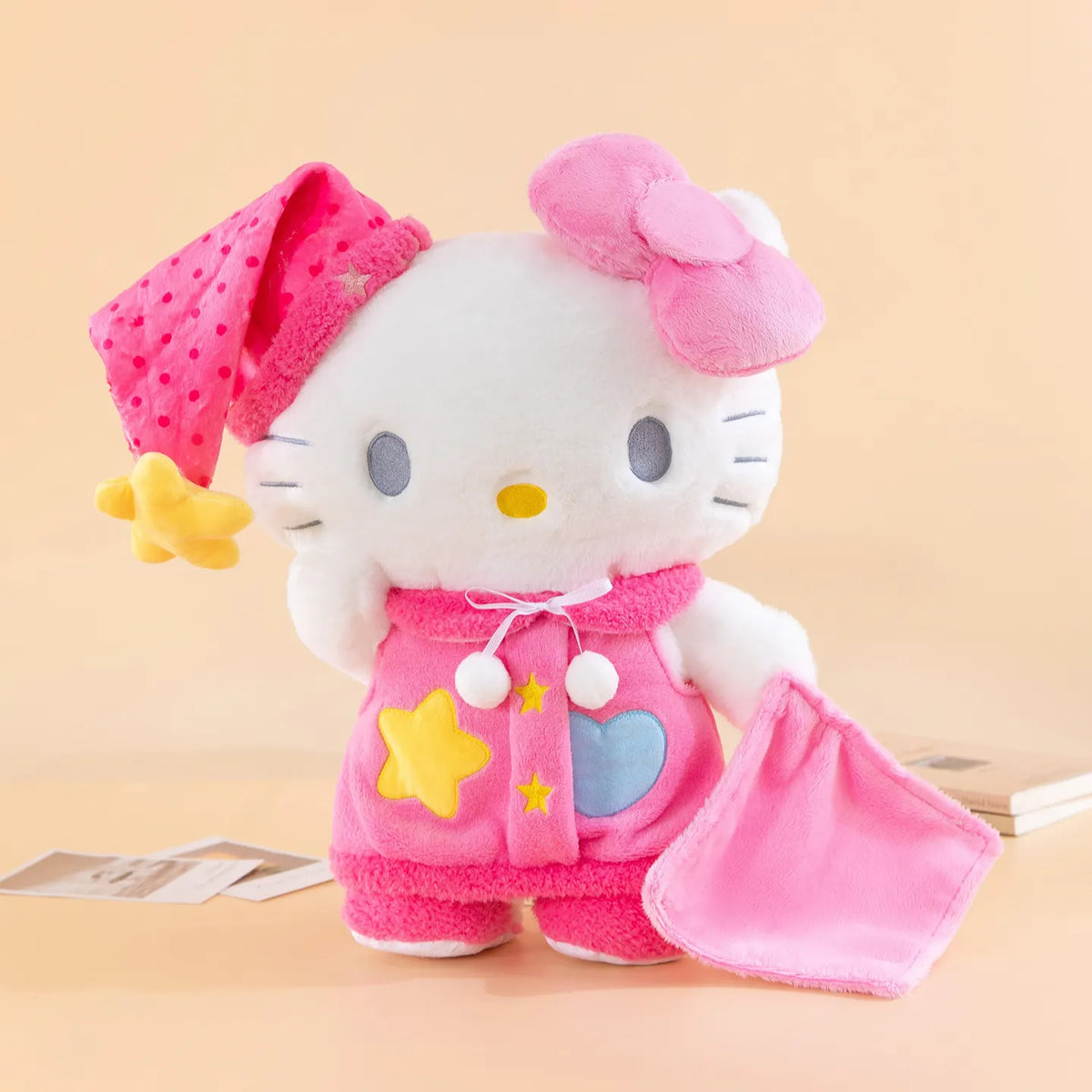 Hello Kitty Slumber Nightcap Pastel Fleece Plush