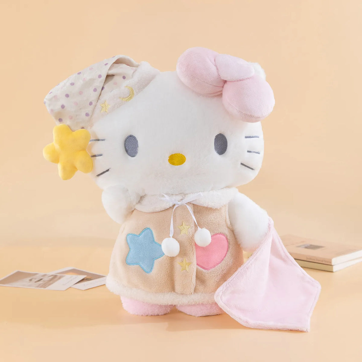 Hello Kitty Slumber Nightcap Pastel Fleece Plush