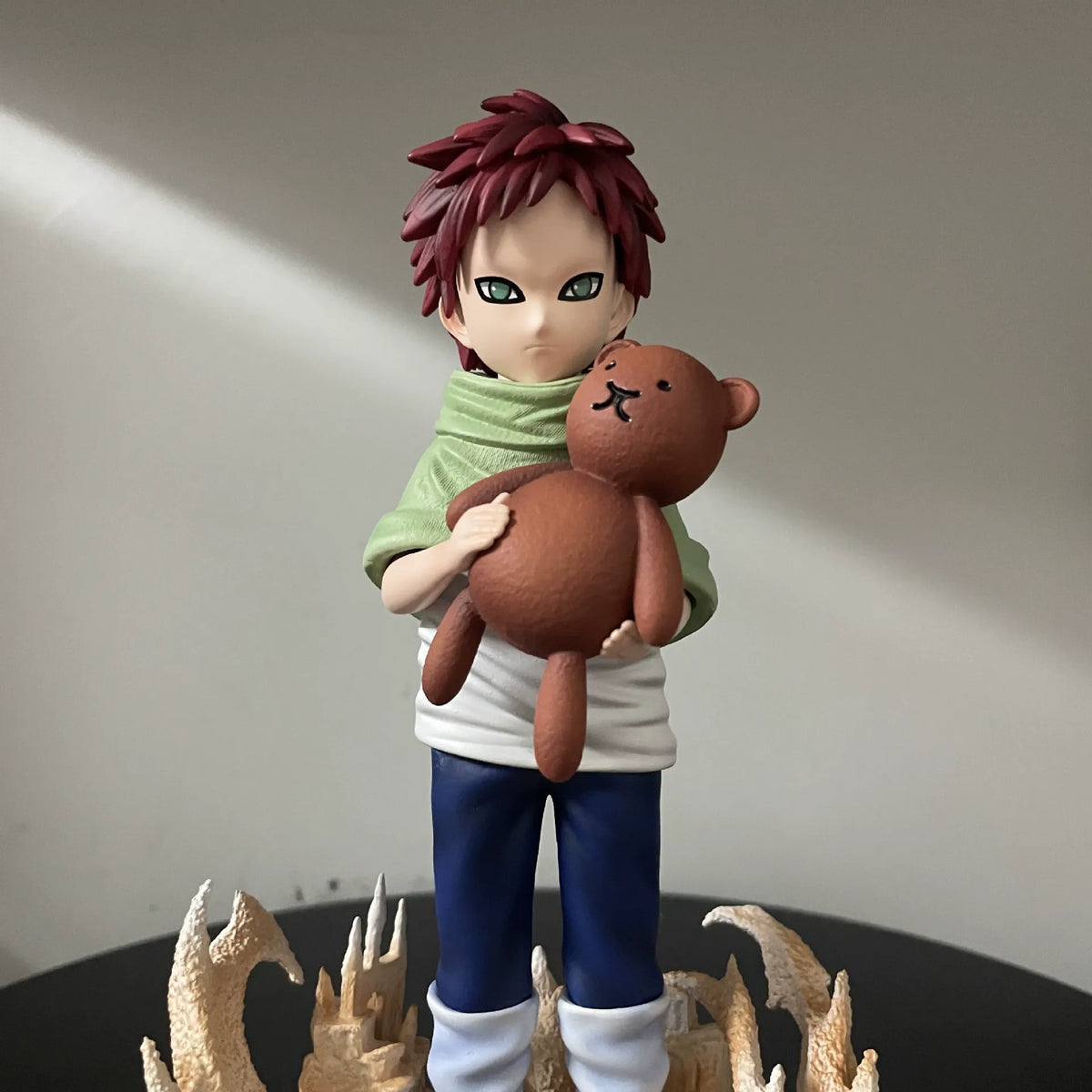 Naruto Gaara Childhood Swirling Sand Statue (20 cm)