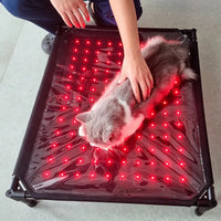 Anredar Elevated Red Light Pet Therapy Bed