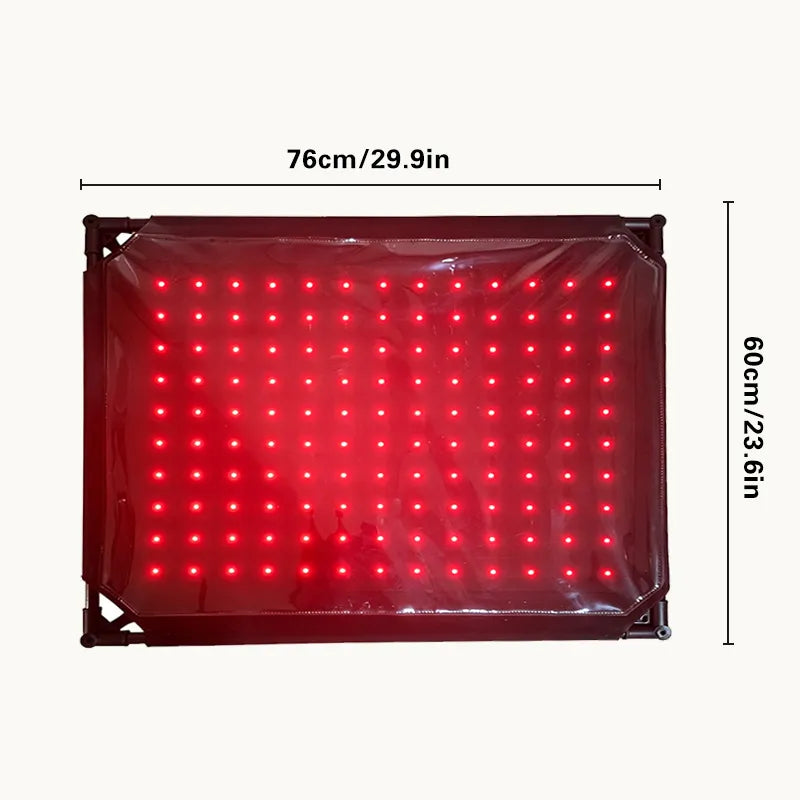 Anredar Elevated Red Light Pet Therapy Bed