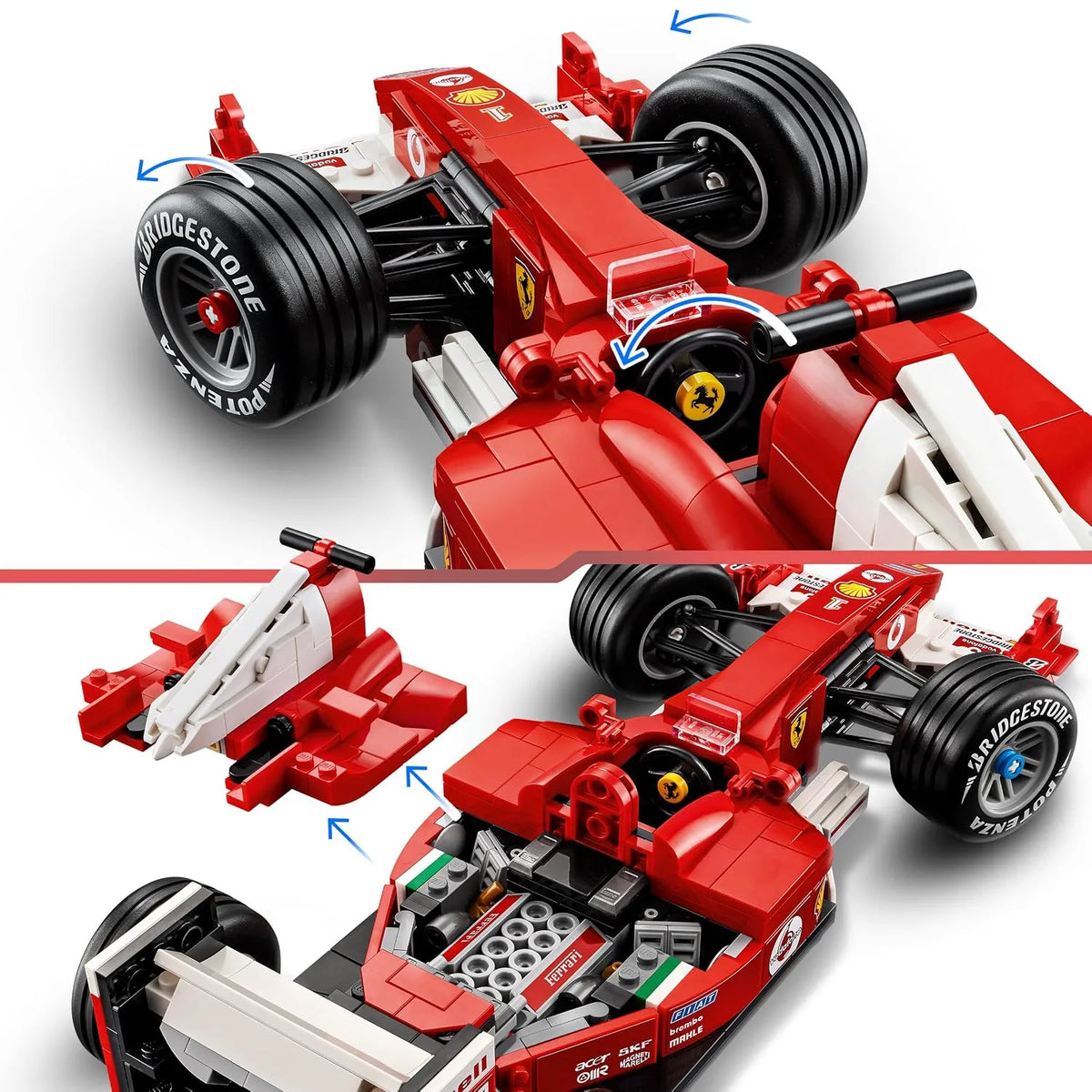 Icons 11375 Ferrari Schumacher's F2004 Building Kit