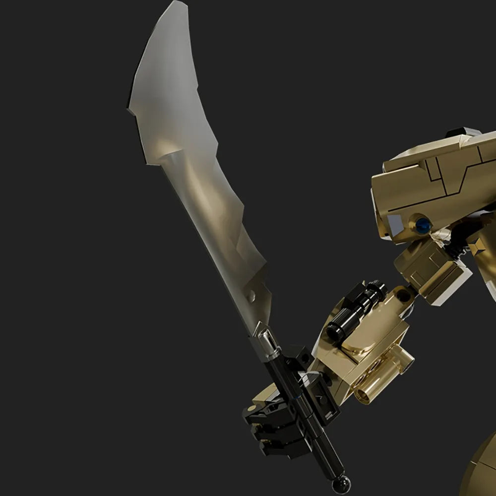 Armored Sky 10562 Golden Jaeger Building Kit (611 Pcs)