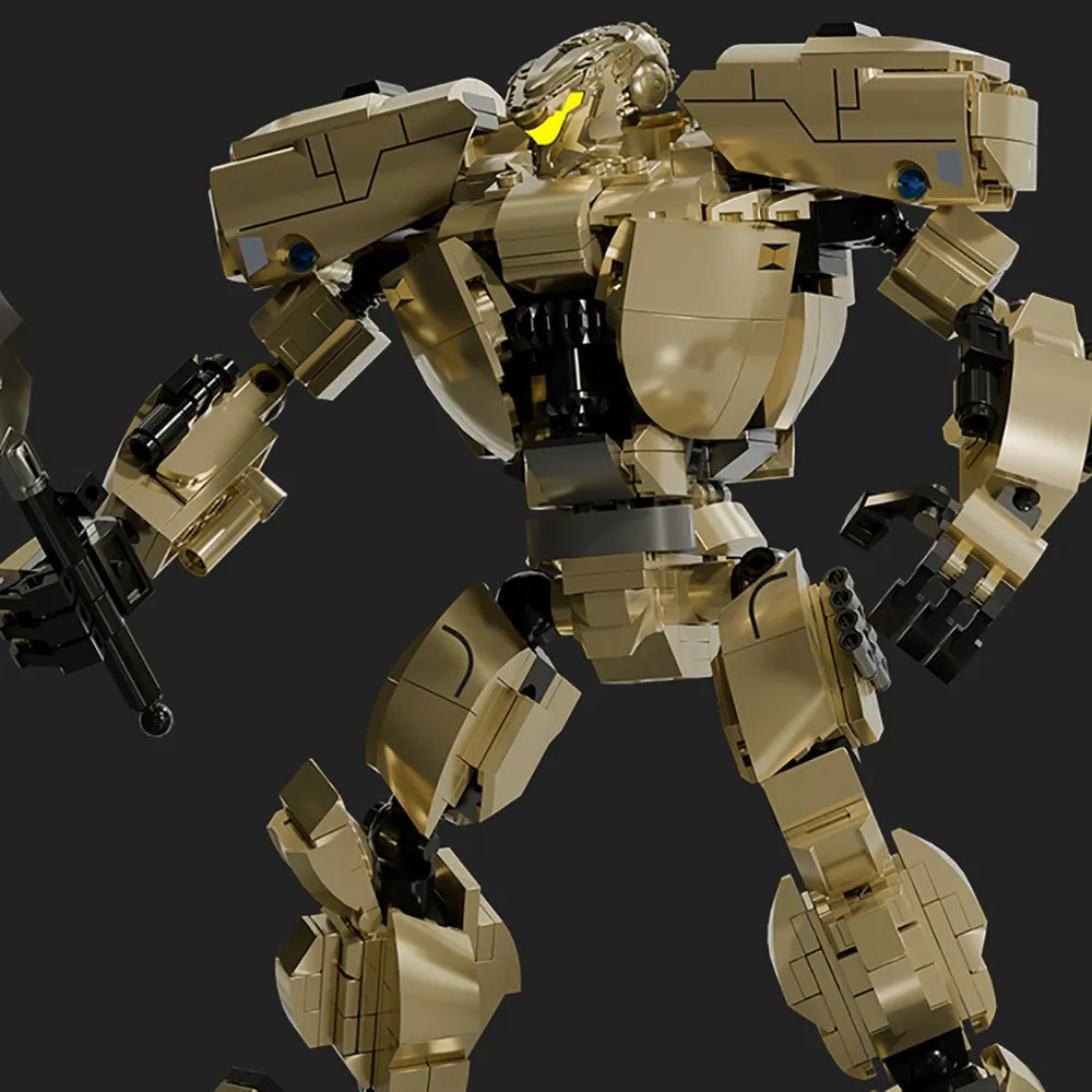 Armored Sky 10562 Golden Jaeger Building Kit (611 Pcs)