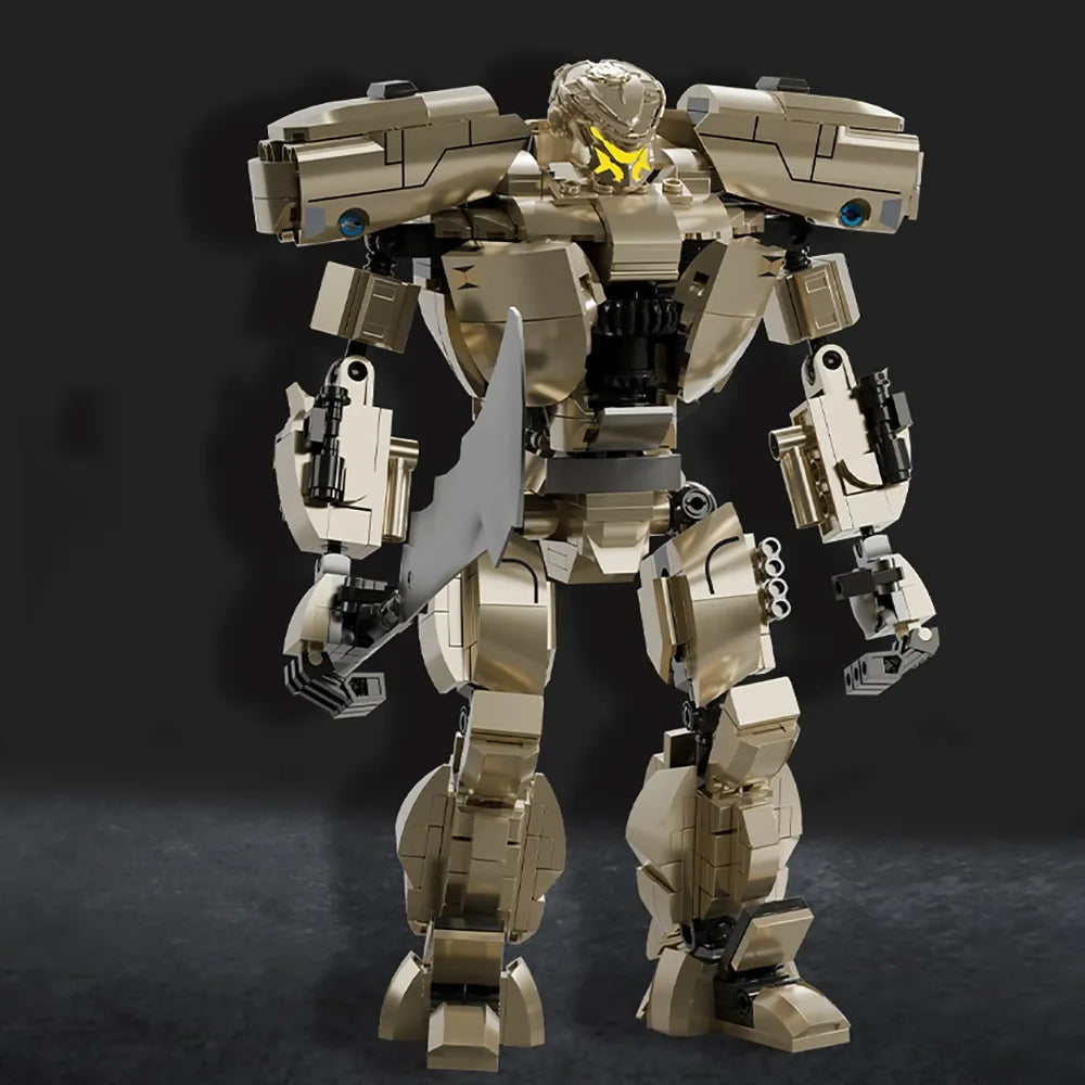 Armored Sky 10562 Golden Jaeger Building Kit (611 Pcs)